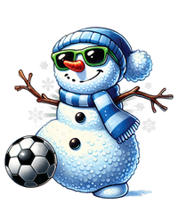 Funny Snowman Playing Soccer Lovers Teen Christmas Valucap Bio-Washed Visor