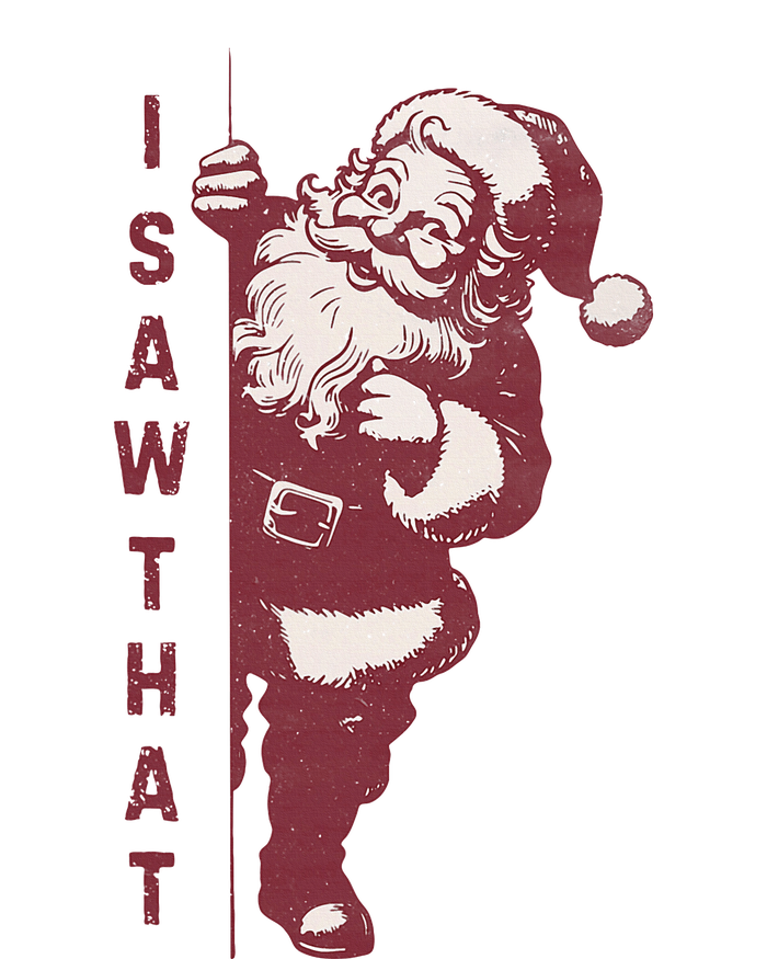 Santa Claus I Saw That Christmas Santa Is Watching You T-Shirt