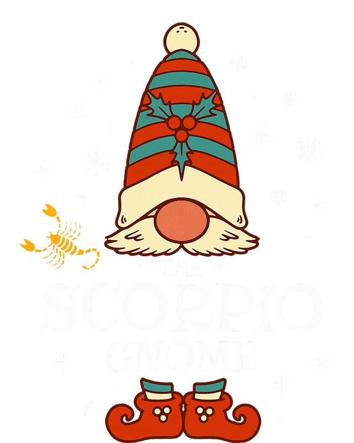 Scorpio Gnome Zodiac Sign Christmas Astrology Horoscope T-Shirt