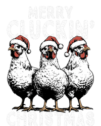 Merry Cluckin Christmas Funny Christmas Graphic T-Shirt