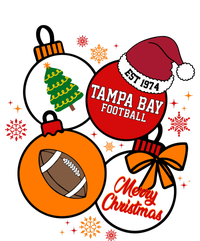 Merry Christmas Tampa Bay Football Est 1974 Tall T-Shirt