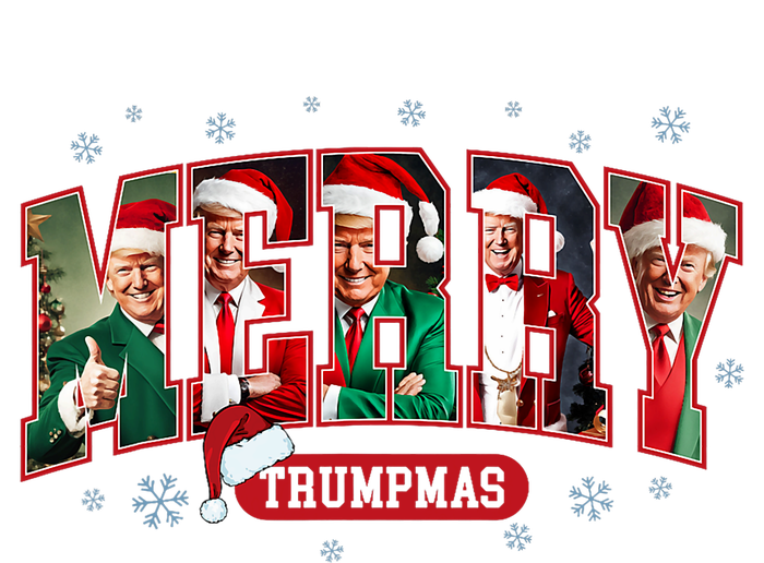 Merry Trumpmas Santa Trump Christmas Pajamas Funny Long Sleeve Pajama Set