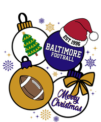 Merry Christmas Baltimore Football Est 1996 V-Neck T-Shirt