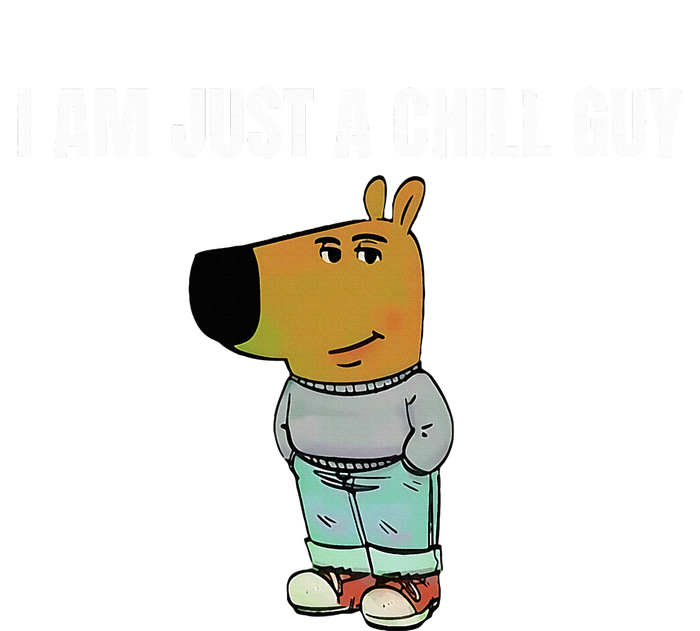 I Am Just A Chill Guy Bumper Sticker