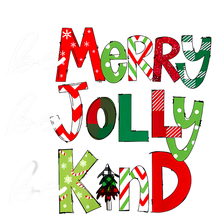 Be Merry Be Jolly Be Kind Teacher Christmas Tall Sweatshirt