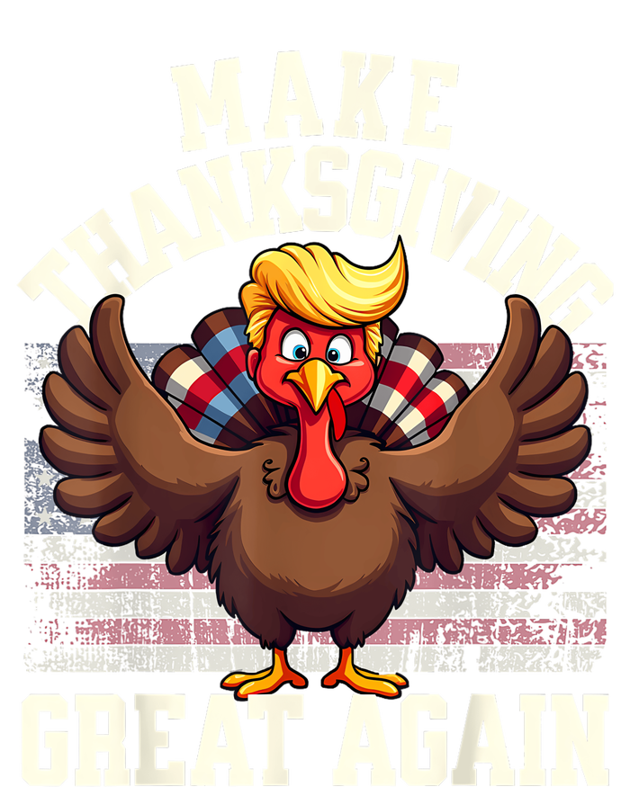 Funny Make Thanksgiving Great Again Turkey Premium Hoodie