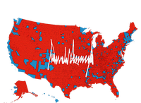 Trump Signature Usa Map Jd Vance Maga Inauguration Day 2025 T-Shirt