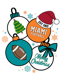 Merry Christmas Miami Football Est 1965 T-Shirt