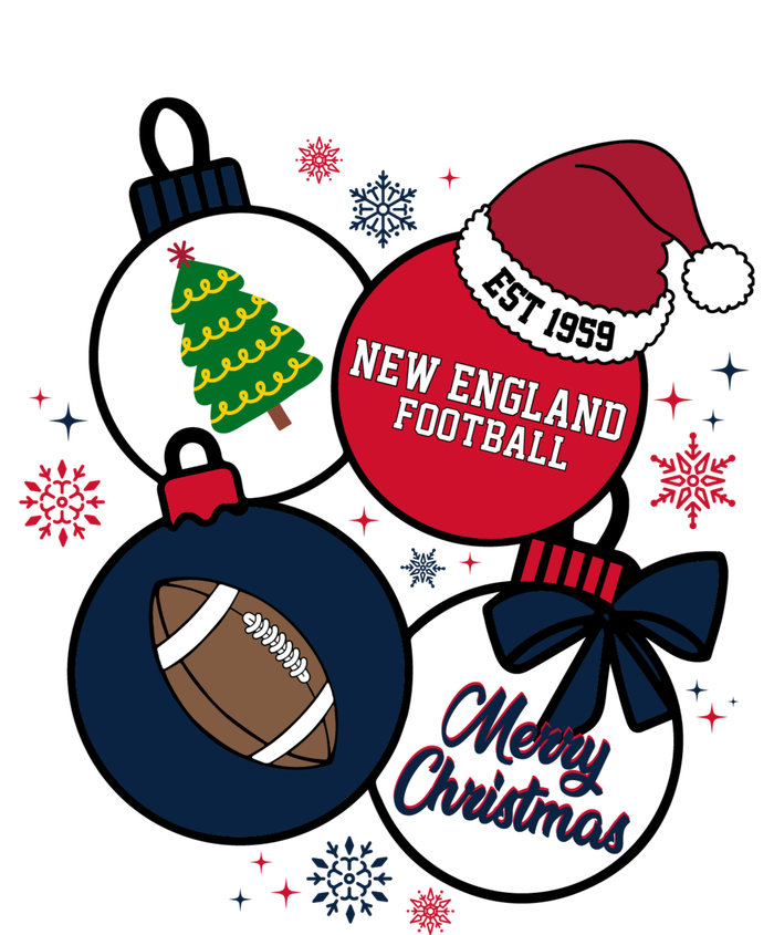 Merry Christmas New England Football Est 1959 Long Sleeve Shirt