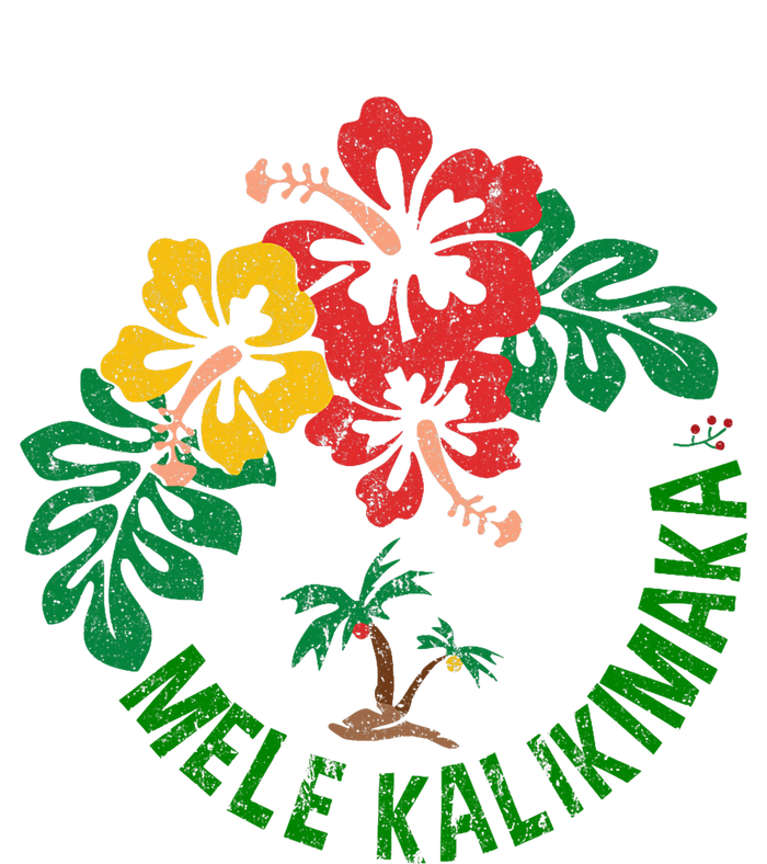 Mele Kalikimaka Tropical Christmas Hawaiian Xmas T-Shirt