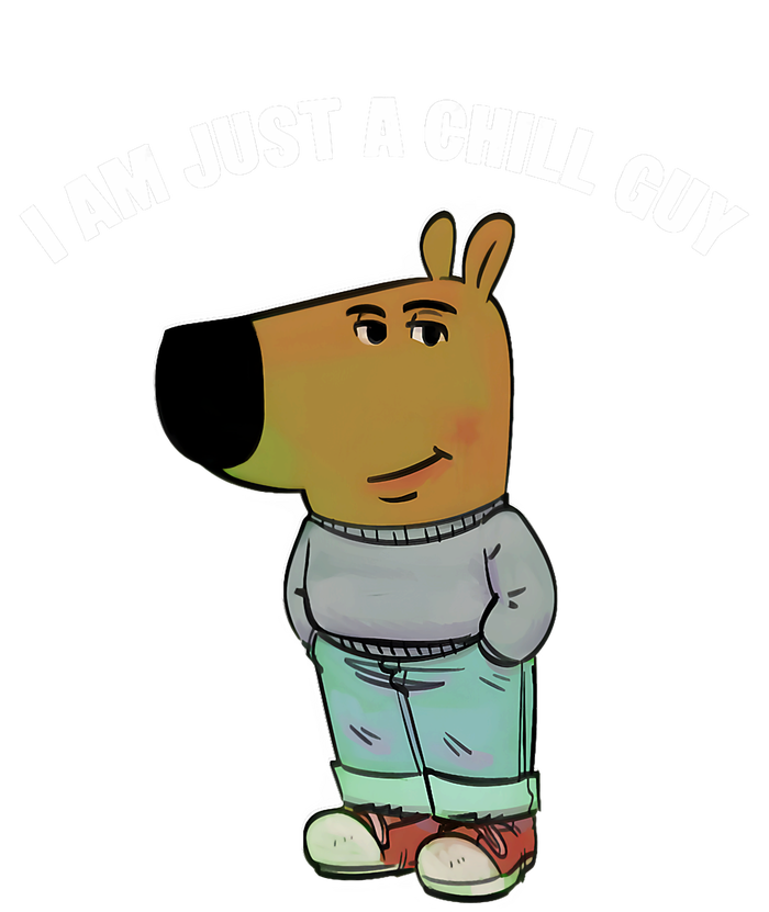 My New Character Is A Chill Guy I Am Just A Chill Guy Funny Kids Hoodie