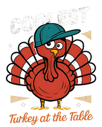 Thanksgiving Coolest Turkey At Table Women's Racerback Tank