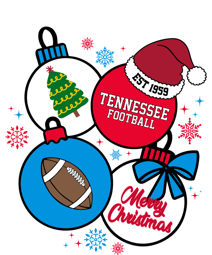 Merry Christmas Tennessee Football Est 1959 T-Shirt