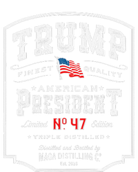 Trump President N 47 Vintage Whiskey Usa T-Shirt