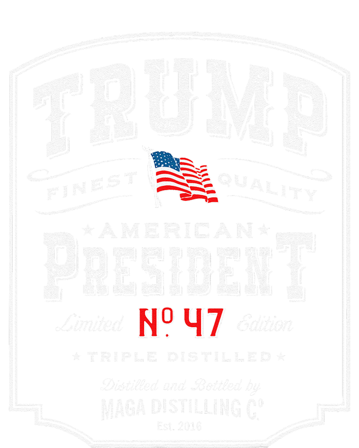 Trump President N 47 Vintage Whiskey Usa T-Shirt