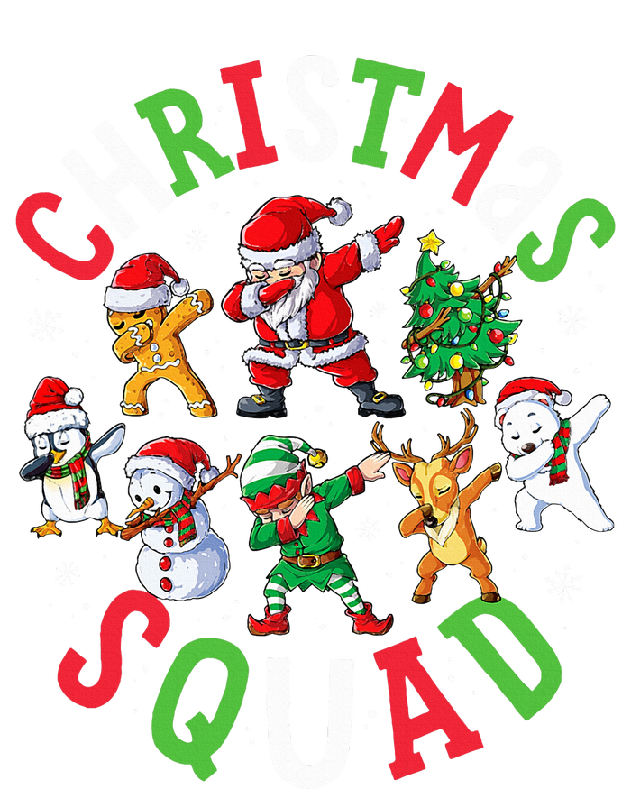 Christmas Squad Santa Dabbing Elf Family Matching Grommeted Golf Towel