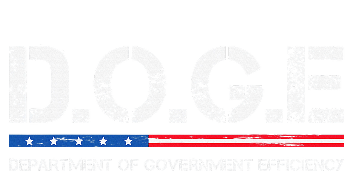 Doge D.O.G.E. Department Of Government Cropped Pullover Crew