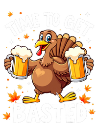 Time To Get Basted Funny Beer Thanksgiving Turkey T-Shirt