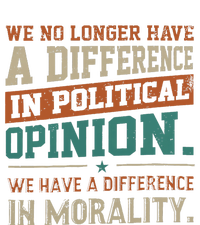 We No Longer Have A Difference In Political Opinion Morality PosiCharge RacerMesh Polo