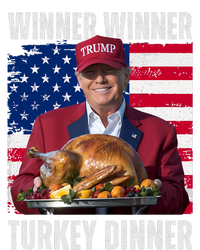 Winner Winner Turkey Dinner Humor Funny Trump Thanksgiving Ladies Essential Flowy Tank