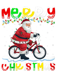 Xmas Lighting Santa Cycling Merry Christmas Coaster