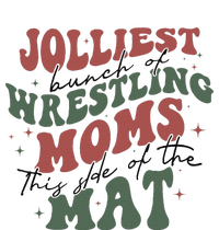 Jolliest Bunch Of Wrestling Moms This Side Of The Mat Xmas T-Shirt