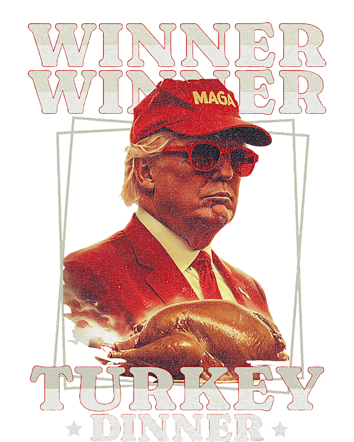 Funny Trump Winner Winner Turkey Dinner Thanksgiving T-Shirt