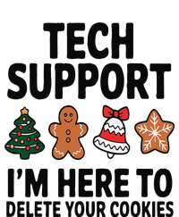 Christmas Tech Support Here To Delete Cookies Xmas Cooling Performance Crew T-Shirt