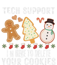 Christmas Tech Support Here To Delete Cookies Xmas T-Shirt