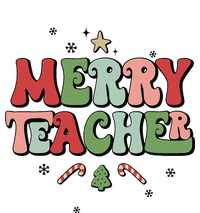 Merry Teacher Christmas Tree Xmas Holiday Teaching T-Shirt