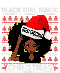 Black Girl Magic Merry Christmas African American Woman Xmas T-Shirt