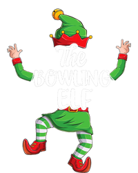 Bowling Elf Family Matching Christmas Pajamas Pjs Xmas T-Shirt