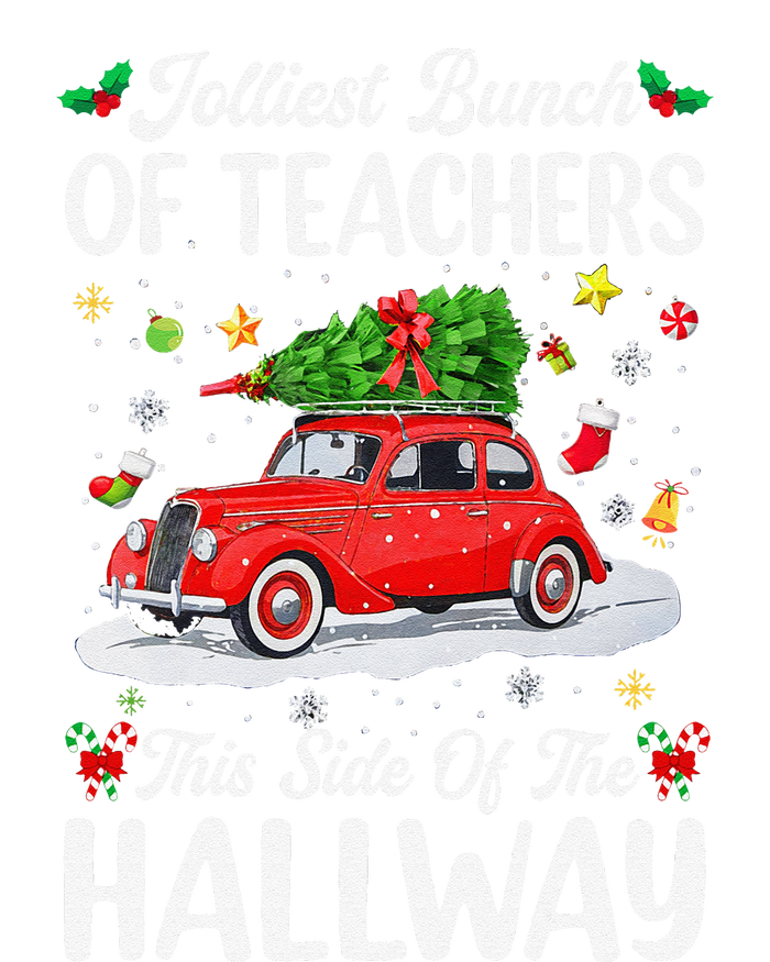 Jolliest Bunch Of Teachers This Side Of The Hallway Xmas Mousepad