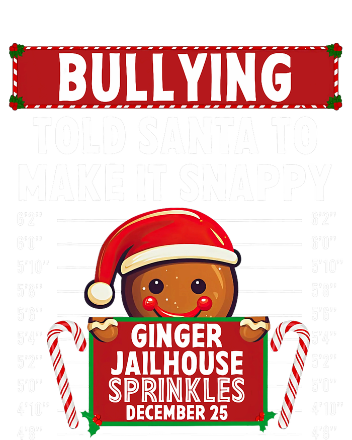 Bullying Ginger Jailhouse Christmas Xmas Gingerbread Holiday Performance Long Sleeve Polo