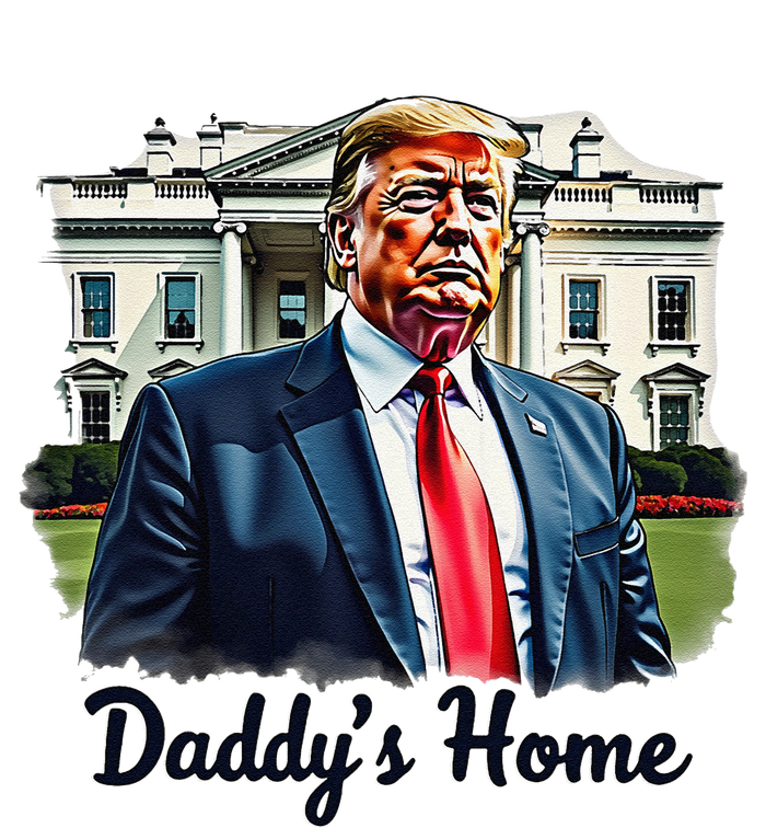 Daddys Home TrumpS Historic Return To The White House Yupoong Adult 5-Panel Trucker Hat