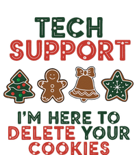 Christmas Tech Support Here To Delete Cookies Xmas Cooling Performance Crew T-Shirt