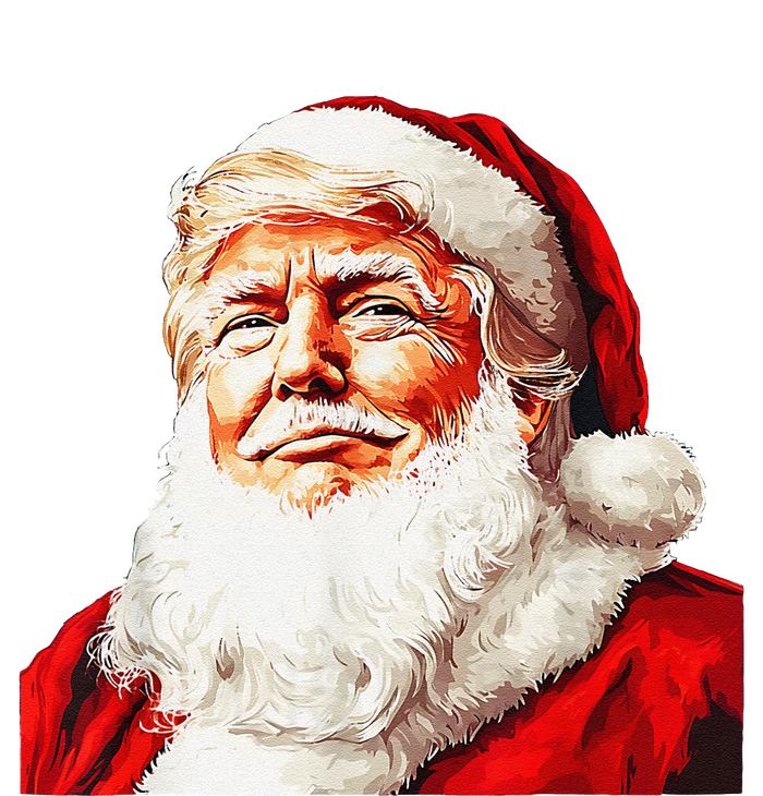 Funny Trump Santa Hat Donald Trump Christmas New Year Xmas T-Shirt