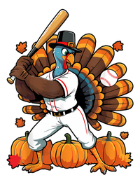 Turkey Playing Baseball Thanksgiving Baseball Player Tie-Dye T-Shirt