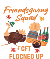 Friendsgiving Squad Get Flocked Up Thanksgiving 7-Panel Snapback Hat