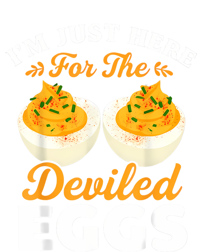 IM Just Here For The Deviled Eggs Dry Zone Grid Polo