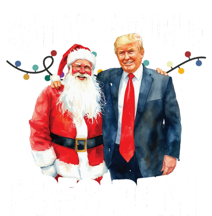 Santas Favorite President Trump 2024 T-Shirt