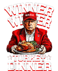 Trump Winner Funny Winner Turkey Dinner Thanksgiving Short Acrylic Beanie