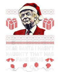 Christmas Trump Dear Santa Fake News Funny Xmas Sustainable Bucket Hat