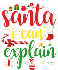 Funny Christmas Santa I Can Explain T-Shirt