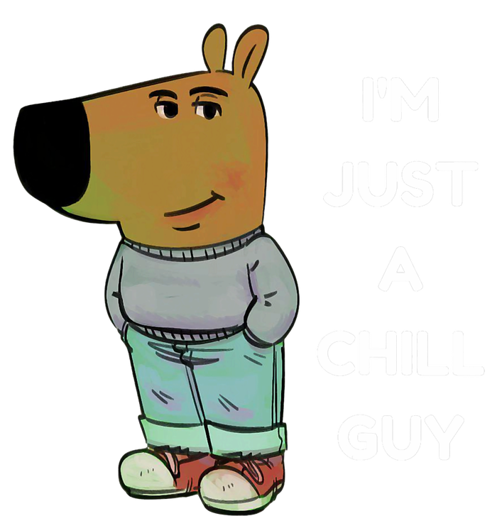 Funny Im Just A Chill Guy Meme Kids T-Shirt