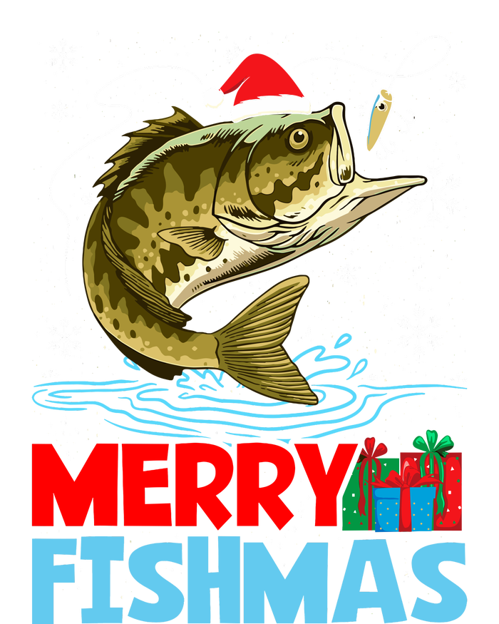 Merry Fishmas Christmas Fishing Holiday T-Shirt