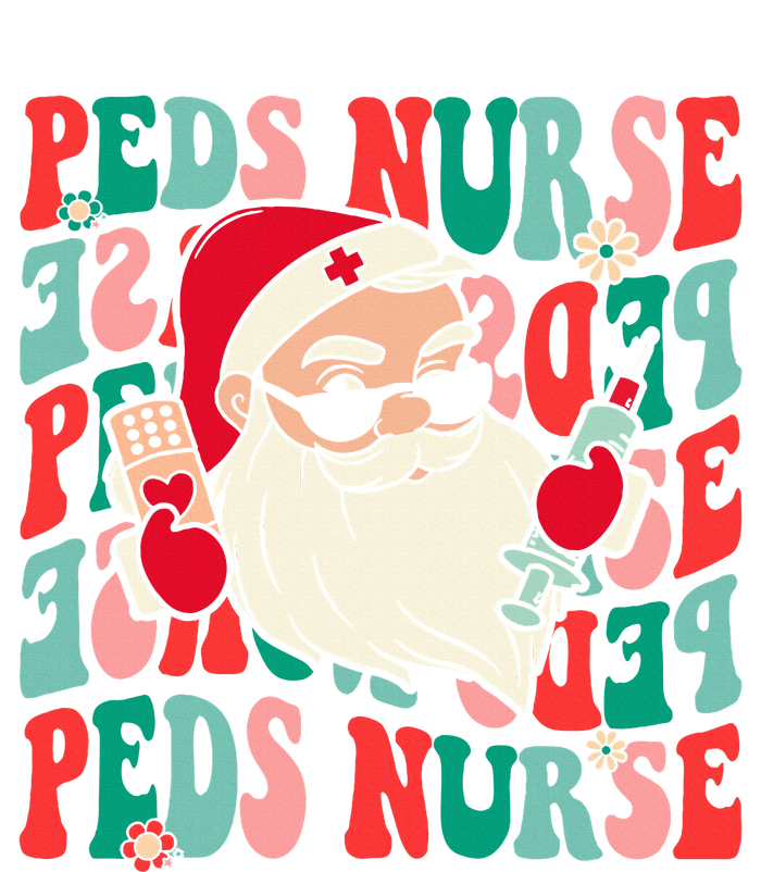 Groovy Peds Nurse Funny Christmas Pediatric Nurse PosiCharge RacerMesh Polo