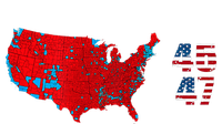 Cool Accurate Map Of 2024 Election Funny 2024 Election 45 47 Daily Commute Backpack