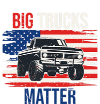 Funny Big Trucks Matter Love Lifted Truck American Flag Performance Sprint T-Shirt