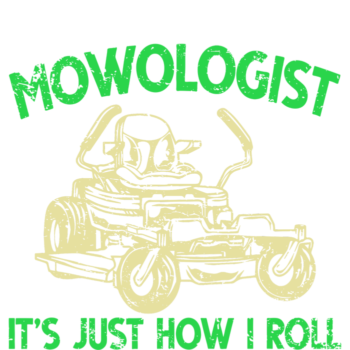 Retro Mowologist ItS Just How I Roll Lawn Mower Lawnmower Kids Long Sleeve Shirt